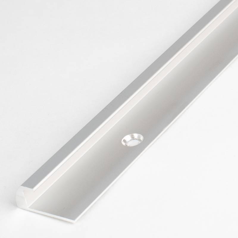 Auer Einfass- & Abschlussprofile Midleton B 20 mm L 2700 mm Einfasshöhe 6 mm Alu elox von Auer Metallprofile