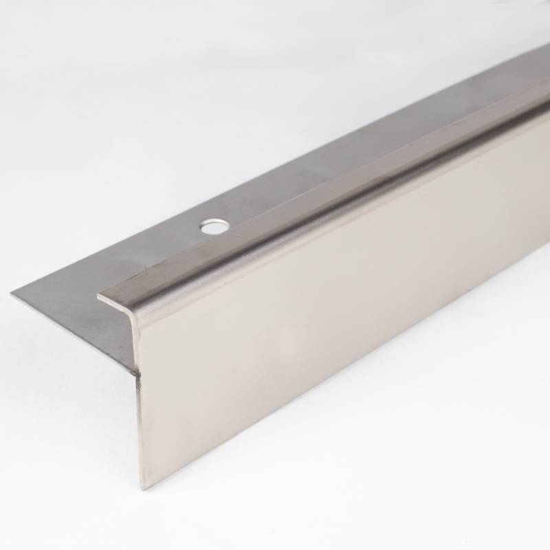 Auer Einfass- & Abschlussprofile Tullamore Höhe 40 mm Breite 40.5 mm L 2500 mm Edelstahl von Auer Metallprofile
