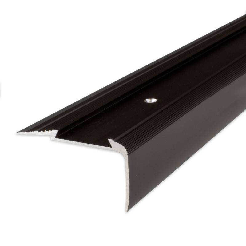 Auer Treppenkanten- & Winkelprofile Cresta Höhe 27 mm Breite 58 mm Aluminium eloxiert von Auer Metallprofile