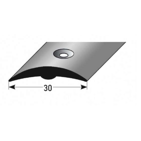 Auer Übergangsprofil Alvega Breite 30 mm Länge 1000 mm Übergangsschiene Hart-PVC von Auer Metallprofile
