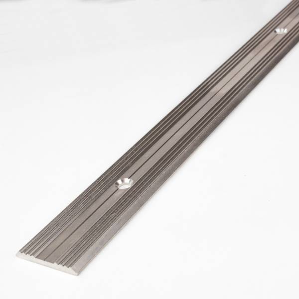 Auer Übergangsprofil Hilversum Höhe 3.5 mm Breite 30 mm Übergangsschiene Edelstahl von Auer Metallprofile