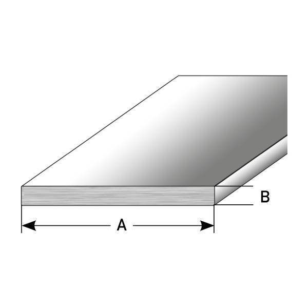 Auer Übergangsprofil Höhe 5 - 8 mm Breite 40 - 60 mm Verbundschwelle Edelstahl Aluminium verklebt von Auer Metallprofile