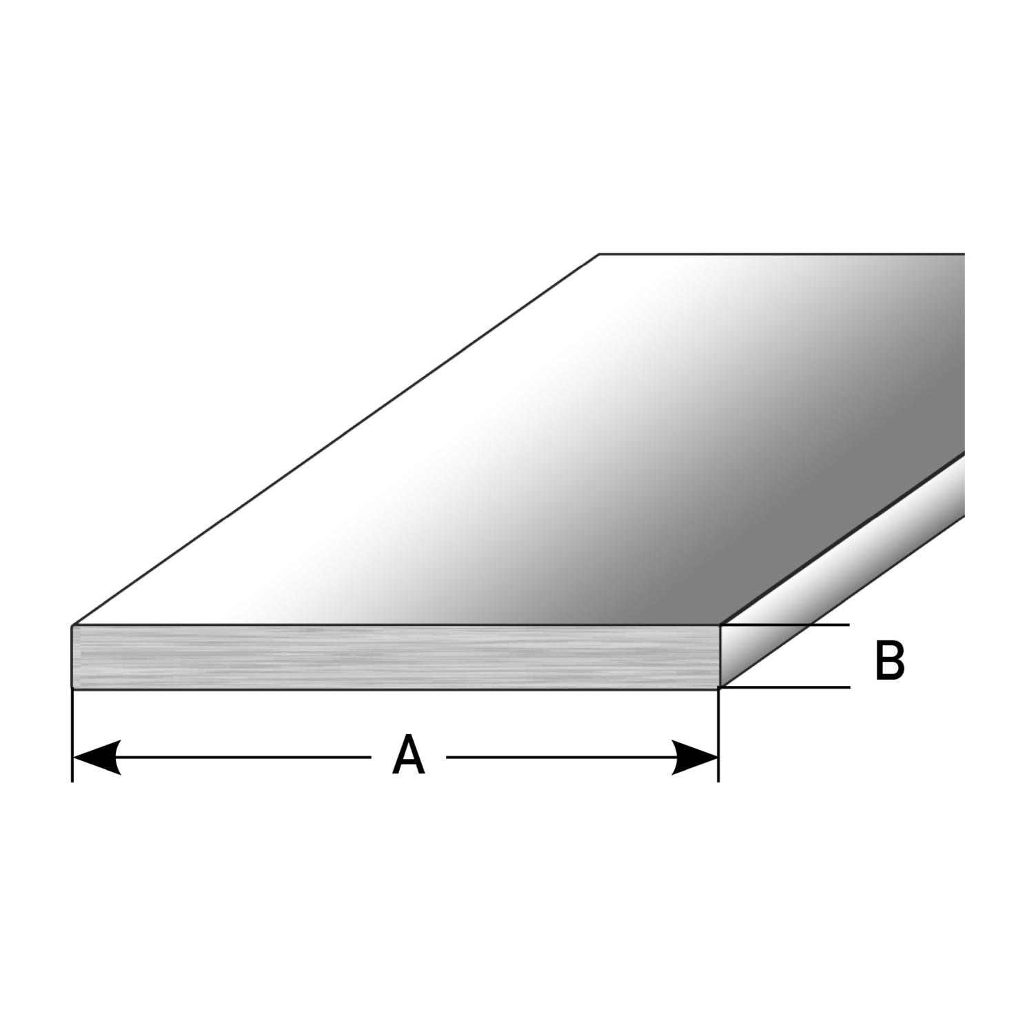 Auer Übergangsprofil Höhe 5 - 8 mm Breite 40 - 60 mm Verbundschwelle Edelstahl Aluminium verklebt von Auer Metallprofile
