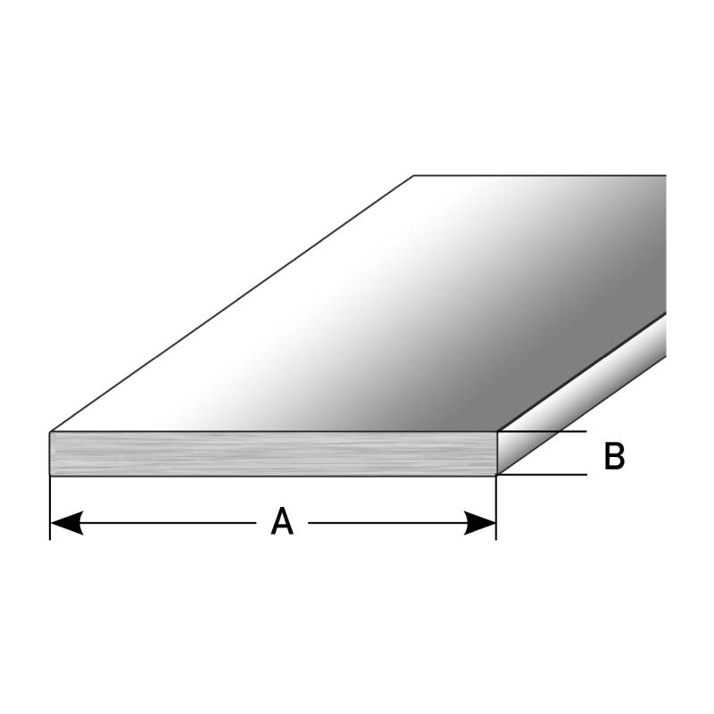 Auer Übergangsprofil Höhe 5 - 8 mm Breite 40 - 60 mm Verbundschwelle Edelstahl Aluminium verklebt von Auer Metallprofile