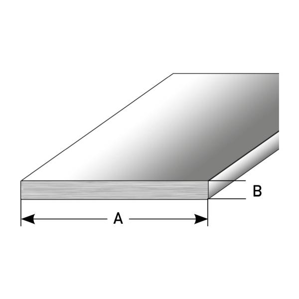 Auer Übergangsprofil Höhe 5 - 8 mm Breite 60 mm Verbundschwelle Edelstahl Aluminium verklebt von Auer Metallprofile