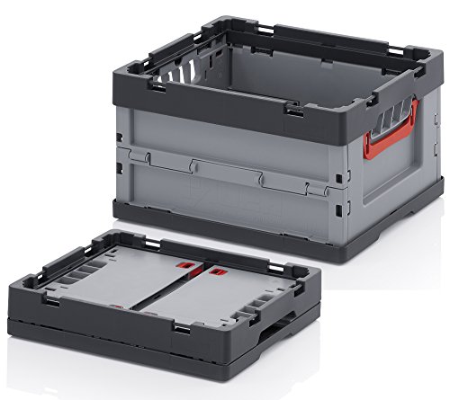 Auer Packaging 10x Profi-Faltbox 40 x 30 x 22 ohne Deckel klappbar 40x30x22 faltbar Eurobehälter Auer Packaging 10x Profi-Faltbox 40 x 30 x 22 ohne Deckel klappbar 40x30x22 faltbar Eurobehälter von Auer Packaging