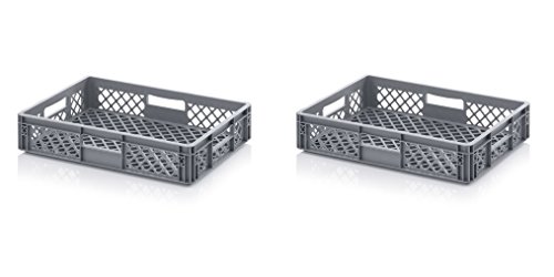 2x Bäckerkiste Cateringbox 60 x 40 x 12 durchbrochen inkl. gratis Zollstock 2er Set 2x Bäckerkiste Cateringbox 60 x 40 x 12 durchbrochen inkl. gratis Zollstock 2er Set von Auer Packaging