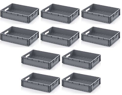 Auer Packaging 10x Eurobehälter 60 x 40 x 12 inkl. gratis Zollstock 10er Set Auer Packaging 10x Eurobehälter 60 x 40 x 12 inkl. gratis Zollstock 10er Set von Auer Packaging