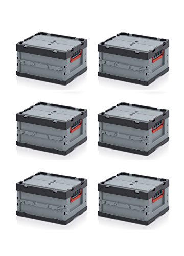 Auer Packaging 6x Profi Faltbox 40 x 30 x 22 mit Deckel inkl. Zollstock * 6er Set Auer Packaging 6x Profi Faltbox 40 x 30 x 22 mit Deckel inkl. Zollstock * 6er Set von Auer Packaging
