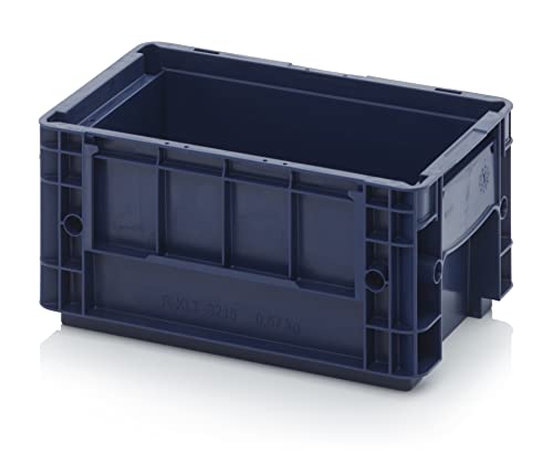 R-KLT Behälter 30 x 20 x 14,7 * Kleinladungsträger blau 30x20x14 Eurobehälter Industrie KLT 3215 von Auer Packaging