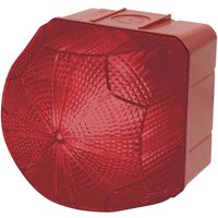 Auer Signalgeräte Signalleuchte LED QDL 874362408 Rot Rot Dauerlicht, Blinklicht 24 V/DC, 24 V/AC, von AUER SIGNALGERÄTE