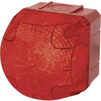 Auer Signalgeräte Signalleuchte LED QDS 874162405 Rot Rot Dauerlicht, Blinklicht 24 V/DC, 24 V/AC von AUER SIGNALGERÄTE