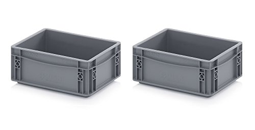 Auer Packaging 2x Eurobehälter 30 x 20 x 12 grau inkl. gratis Zollstock 2er Set Auer Packaging 2x Eurobehälter 30 x 20 x 12 grau inkl. gratis Zollstock 2er Set von Auer Packaging