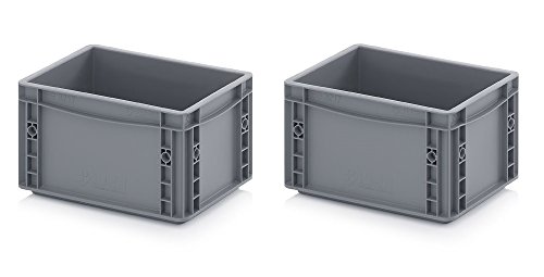 Auer Packaging 2x Eurobehälter 30 x 20 x 17 grau inkl. gratis Zollstock 2er Set Auer Packaging 2x Eurobehälter 30 x 20 x 17 grau inkl. gratis Zollstock 2er Set von Auer Packaging