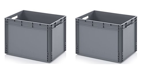 Auer Packaging 2x Eurobehälter 60 x 40 x 42 inkl. gratis Zollstock 2er Set Auer Packaging 2x Eurobehälter 60 x 40 x 42 inkl. gratis Zollstock 2er Set von Auer Packaging