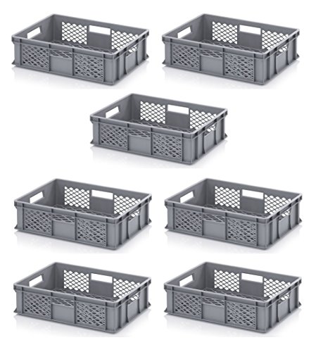 Auer Packaging 7x Bäckerkiste Cateringbox 60 x 40 x 15 durchbrochen inkl. gratis Zollstock 7er Set Auer Packaging 7x Bäckerkiste Cateringbox 60 x 40 x 15 durchbrochen inkl. gratis Zollstock 7er Set von Auer Packaging