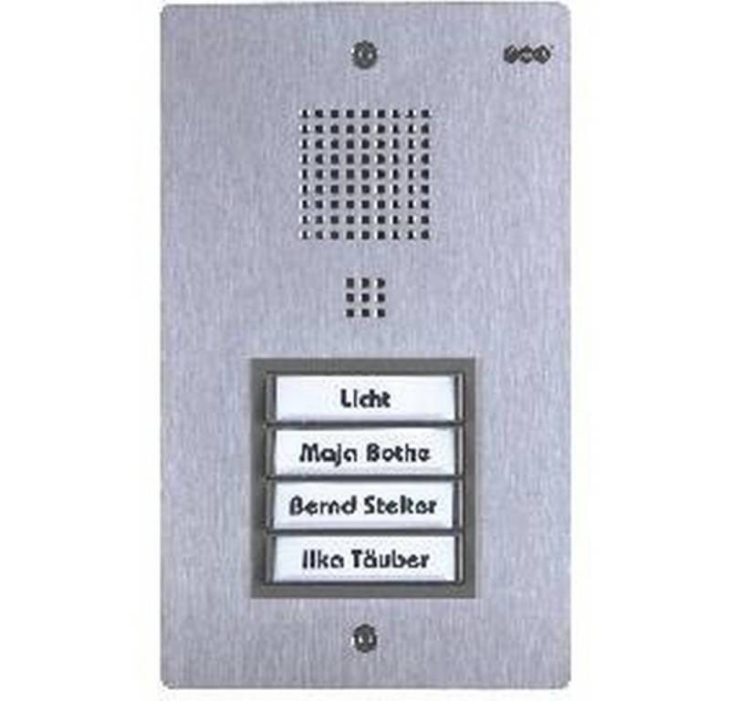 Auerswald Überwachungskamera (privater Haushalt, Hochwertiges Edelstahl-Design) von Auerswald