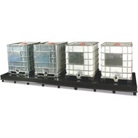Weber Kunststofftechnik Auffangwanne aus PE, IBC-Station, inkl. Lochplatte, HxBxT 290 x 5.170 x 1.720 mm Weber Kunststofftechnik Auffangwanne aus PE, IBC-Station, inkl. Lochplatte, HxBxT 290 x 5.170 x 1.720 mm von Weber Kunststofftechnik