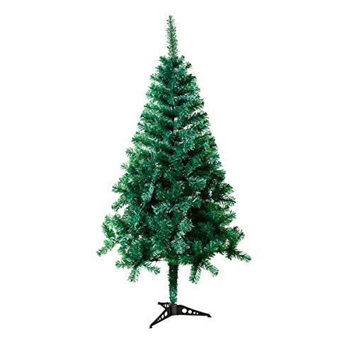 AufuN Künstlich Weihnachtsbaum 120cm Künstlicher Weinachts Baum Deko Tannenbaum Grün PVC mit Ständer Weihnachtsdeko von AufuN