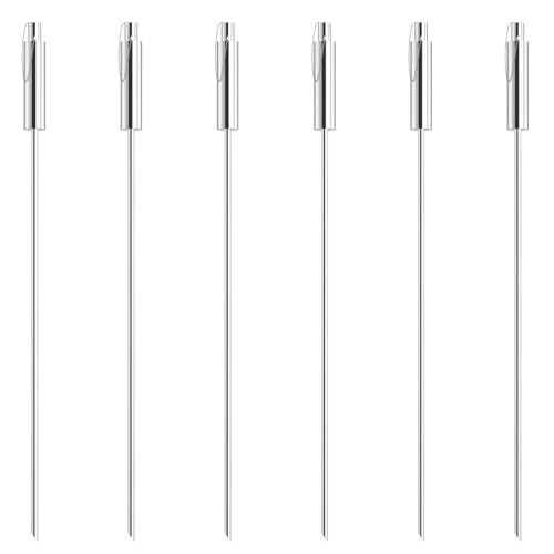Aufun 18x Gartenfackeln aus Edelstahl für Draußen Öl 330 ml, Öllampe, kindersicherer Verschluss, mit Dochte, 115 cm Hoch, rostfrei für Balkon und Terrasse Outdoor von AufuN