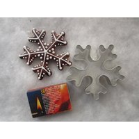 Ausstechform, Form, Ausstecher, Schneeflocke Für Lebkuchen, Winter, Weihnachten, Dekoration Ausstechform, Form, Ausstecher, Schneeflocke Für Lebkuchen, Winter, Weihnachten, Dekoration von Augenblickchen