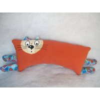 Kissen Katze Handgemalt von Augenblickchen