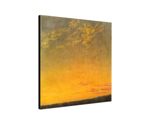 Caspar_David_Friedrich_-_Abend_(1824)_60x60cm_Wandbild Kunstdruck auf Leinwand vom Originalgemälde Alte Meister - 14. bis 18. Jahrhundert Meisterwerke der Zeitgeschichte von Augenblicke Wandbilder