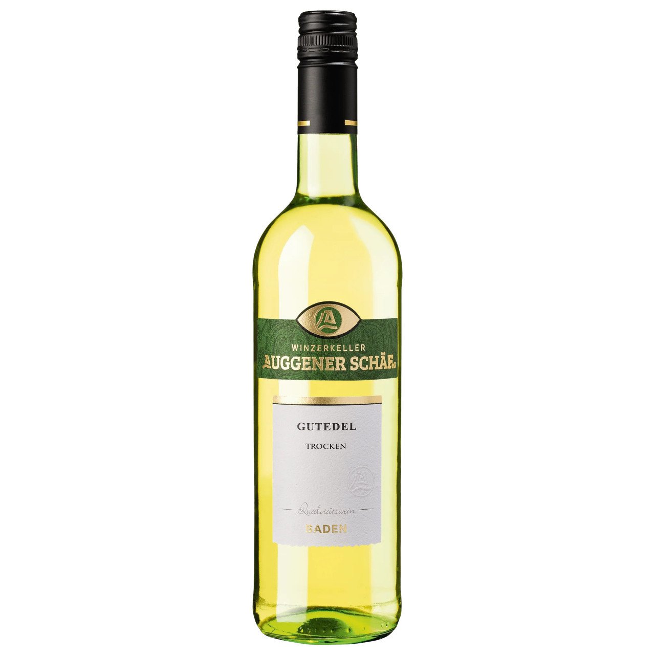 Auggener Schäf Weißwein Spargelmotiv Gutedel trocken 0,75 l von Auggener