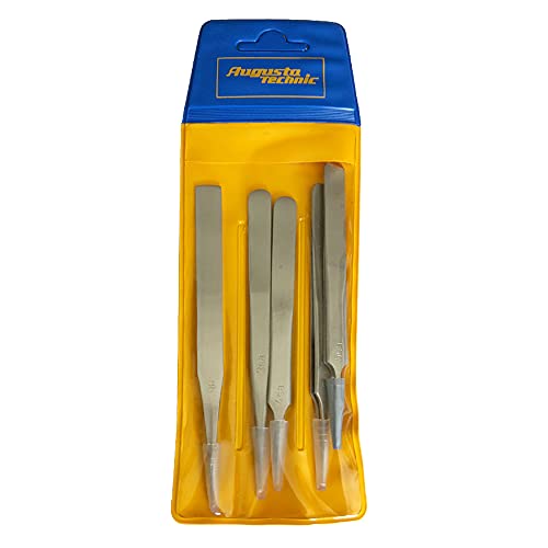 AUGUSTA Uhrmacherpinzetten 5 teiliges Pinzetten Set für Uhrmacher von Augusta Sportswear