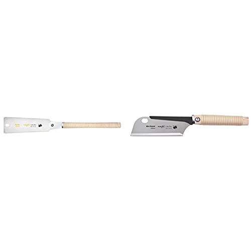 Augusta Japansäge Ryoba 250 mm & Mini-Dozuki 150 mm traditionelle Form für tiefe bündige Schnitte & Modellbau, 44021 240 AMA & 44011 150 AMA von Augusta Sportswear