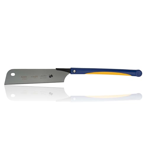 Augusta-Heckenrose Japansäge Kataba 270 mm I Traditionelle Säge aus Bandstahl C75 für Feinschnitte I Holzsäge mit verkürztem Stahlrücken & 2K-Komfortgriff von augusta heckenrose