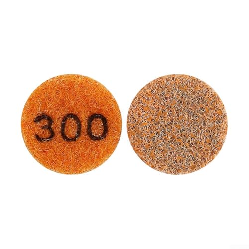 2,5 cm Polierpad zum Nass- und Trockenpolieren für Granit Jade Jadeit Marmor Beton Arbeitsplatte Boden Schleifen und Restaurieren (Körnung 300) von AugustknowU