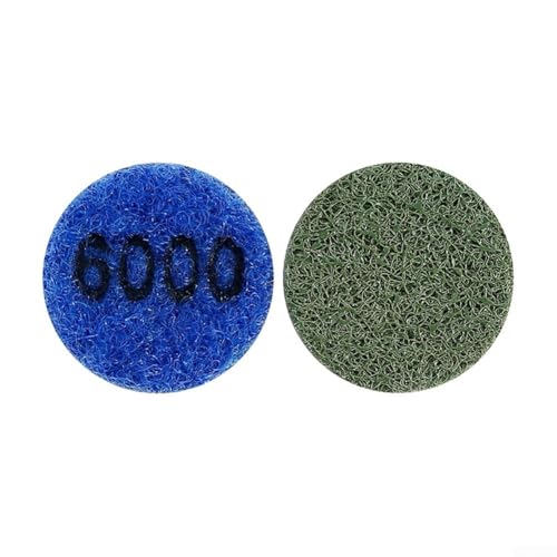 2,5 cm Polierpad zum Nass- und Trockenpolieren für Granit Jade Jadeit Marmor Beton Arbeitsplatte Boden Schleifen und Restaurieren (Körnung 6000) von AugustknowU
