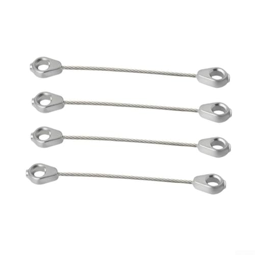 24 Stück Rasenmäher Deck Lift Bremskabel für Cadet Modelle für RZT17 RZT22 RZT42 RZT50 Metall Mech Board Kabel mit 3/8 Zoll Installations-Befestigungslöchern (4 Stück) von AugustknowU