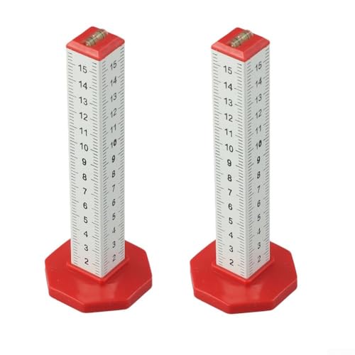 2er Set Deckennivellierlineale mit Gradienter Werkzeug zur gleichm ßigen Höhenmessung für Fliesen und Bodenmontage 2er Set Deckennivellierlineale mit Gradienter Werkzeug zur gleichm ßigen Höhenmessung für Fliesen und Bodenmontage von AugustknowU