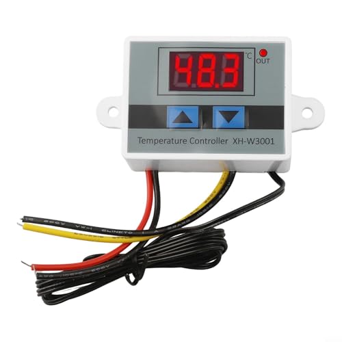 Adept Mikrocontroller-basierter Temperaturregler bietet unübertroffene Vielseitigkeit bei Verwendung mit dem Modell XHW3001 (220 V/1500 W) von AugustknowU
