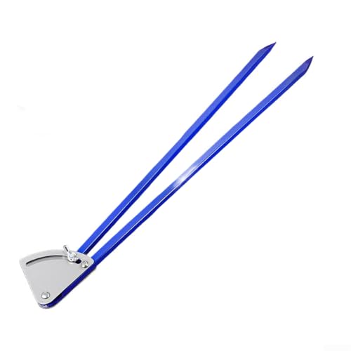 Anreißnadel aus Hartmetallspitze für Industrie für Kompass, Markierungswerkzeug mit Schnellverstellung, Schmetterlingsmutter und klaren Markierungen für präzises Kreiszeichnen auf Holz und Metall (14 von AugustknowU