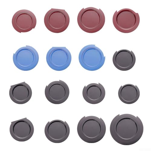 Anspruchsvolles Design der Schalllochabdeckungen aus Silikon für Akustikgitarre schützen Ihr Instrument (blau, 96 mm) von AugustknowU
