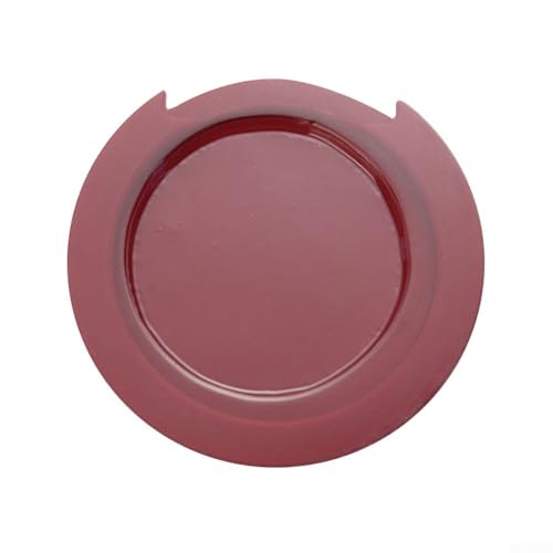 Anspruchsvolles Design der Schalllochabdeckungen aus Silikon für Akustikgitarre schützen Ihr Instrument (rot, 96 mm) von AugustknowU