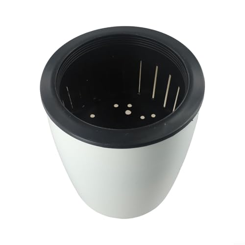 AugustknowU Lazy Flower Pot Wasserpflanzentopf/Automatische Bewässerung Blumentopf mit Wasserstand Sichtbare Blumenwurzelpflege von AugustknowU