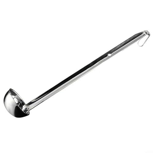 Benutzerfreundliche Edelstahl-Schöpfkelle mit ergonomischem langem Griff für alle Ihre Kochbedürfnisse (D) von AugustknowU