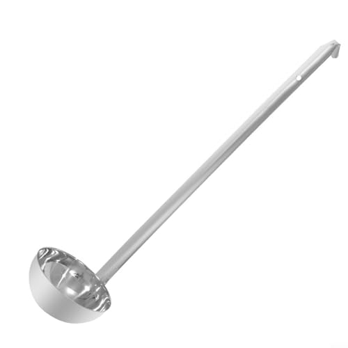 Benutzerfreundliche Edelstahl-Schöpfkelle mit ergonomischem langem Griff für alle Ihre Kochbedürfnisse (F) von AugustknowU