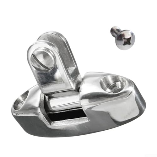 Bimini Top Swivel Side Mount Scharnier, 316 Edelstahl für zuverlässige Leistung auf Booten (A) von AugustknowU