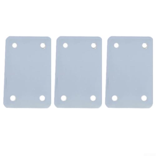 Dreierpack doppelseitiger Acryl-Bilderrahmen mit rahmenlosem Design und magnetischem Halt für schwebende Präsentation von Fotos, Postkarten und Erinnerungsstücken (9 x 13 cm) von AugustknowU