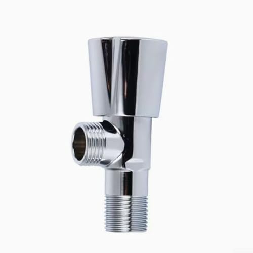 Eckventil aus massivem Messing und Edelstahl für Waschmaschine und WC Wasserdurchflusskontrolle Eckventil aus massivem Messing und Edelstahl für Waschmaschine und WC Wasserdurchflusskontrolle von AugustknowU