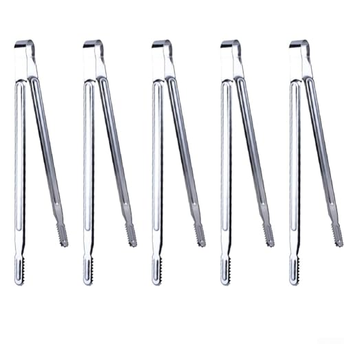 Edelstahl-Kochzange, hitzebeständig, Grillzange mit ergonomischem Griff für verbesserte Kontrolle, geeignet für das Kochen im Innen- und Außenbereich Edelstahl-Kochzange, hitzebeständig, Grillzange mit ergonomischem Griff für verbesserte Kontrolle, geeignet für das Kochen im Innen- und Außenbereich von AugustknowU