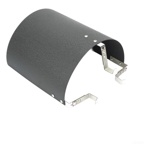 Edelstahl-Luftfilter-Abdeckung, Hitzeschild für 2 konische oder zylindrische Filter mit einem Durchmesser von 137 cm, schützt den Motorlufteinlass vor Hitze Edelstahl-Luftfilter-Abdeckung, Hitzeschild für 2 konische oder zylindrische Filter mit einem Durchmesser von 137 cm, schützt den Motorlufteinlass vor Hitze von AugustknowU