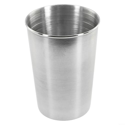 Edelstahlbecher 320 ml für Getränkeservice in Cafés und für Bars, kompaktes Design (180 ml) von AugustknowU