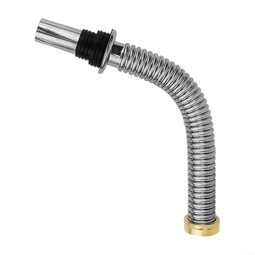 Effizienter Edelstahl-Ablaufschlauch für Waschbecken, flexible Konstruktion, um Ihre Bedürfnisse zu erfüllen (40 cm) von AugustknowU