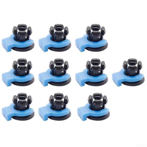 Eingebettete Klemmkupplung für 3D-Drucker-Zubehör mit ABS-Rohrkrallenschnalle für 4 mm PTFE-Schlauchanschluss und Extruderkopf-Integration (10) von AugustknowU